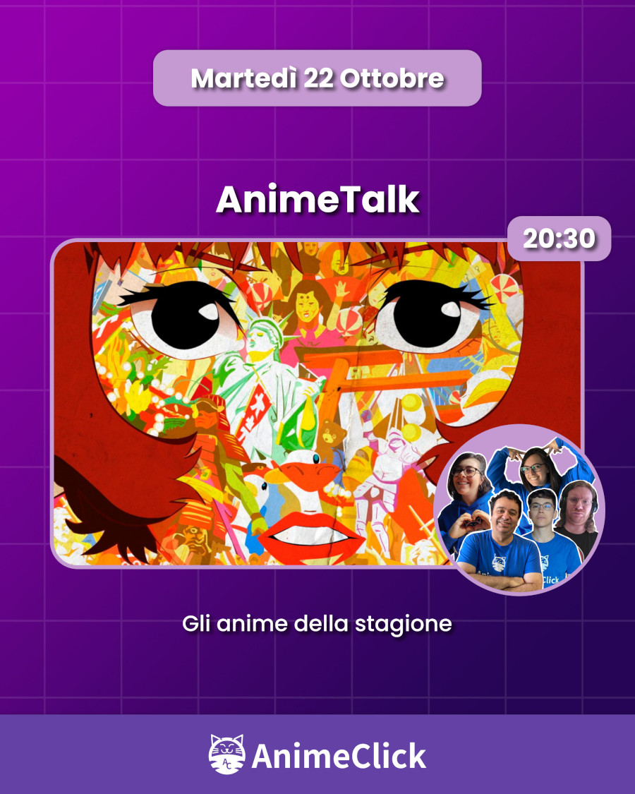 AnimeClick su Twitch: programma dal 15 al 21 ottobre